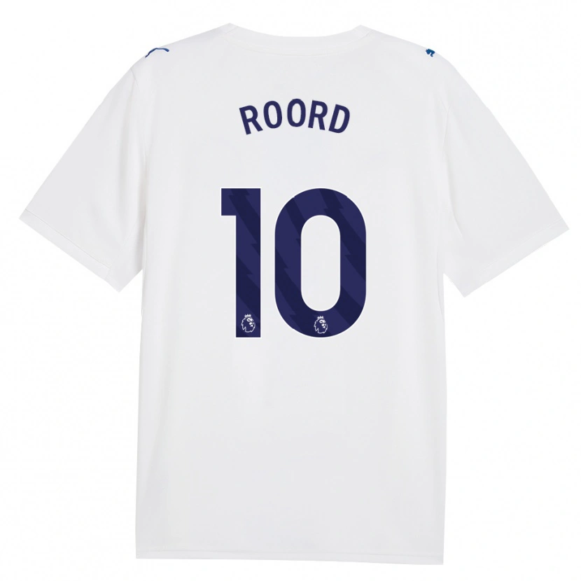 Danxen Kid Jill Roord #10 Navy White Third Jersey 2026/27 T-Shirt