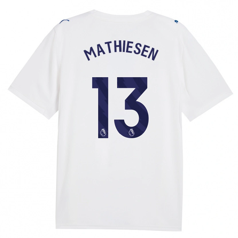 Danxen Kid Toran Mathiesen #13 Navy White Third Jersey 2026/27 T-Shirt