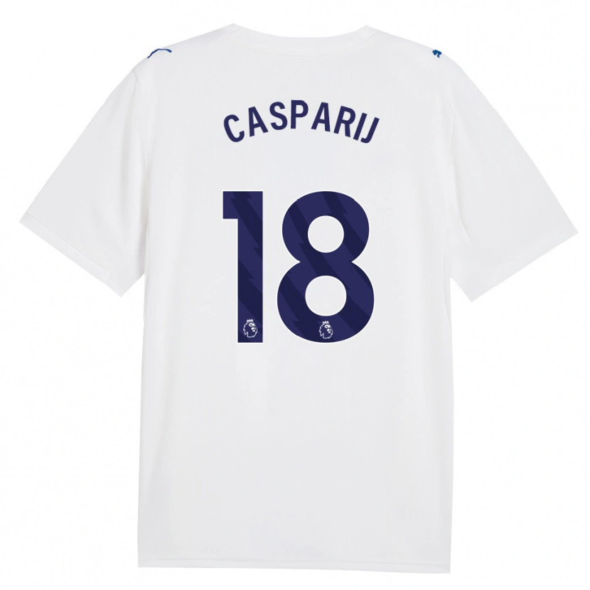 Danxen Kid Kerstin Casparij #18 Navy White Third Jersey 2026/27 T-Shirt