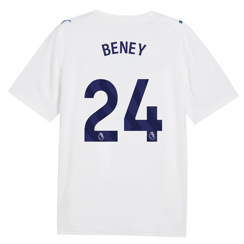 Danxen Kid Iman Beney #24 Navy White Third Jersey 2026/27 T-Shirt