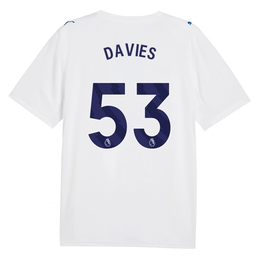 Danxen Kid Mayzee Davies #53 Navy White Third Jersey 2026/27 T-Shirt