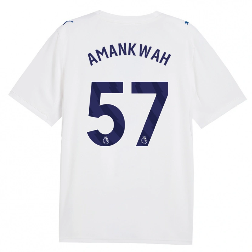 Danxen Kid Yeboah Amankwah #57 Navy White Third Jersey 2026/27 T-Shirt