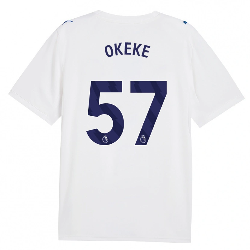 Danxen Kid Michael Okeke #57 Navy White Third Jersey 2026/27 T-Shirt