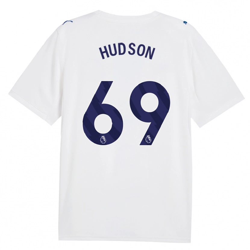 Danxen Kid Max Hudson #69 Navy White Third Jersey 2026/27 T-Shirt