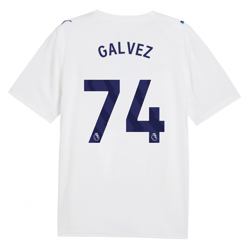 Danxen Kid Tomas Galvez #74 Navy White Third Jersey 2026/27 T-Shirt