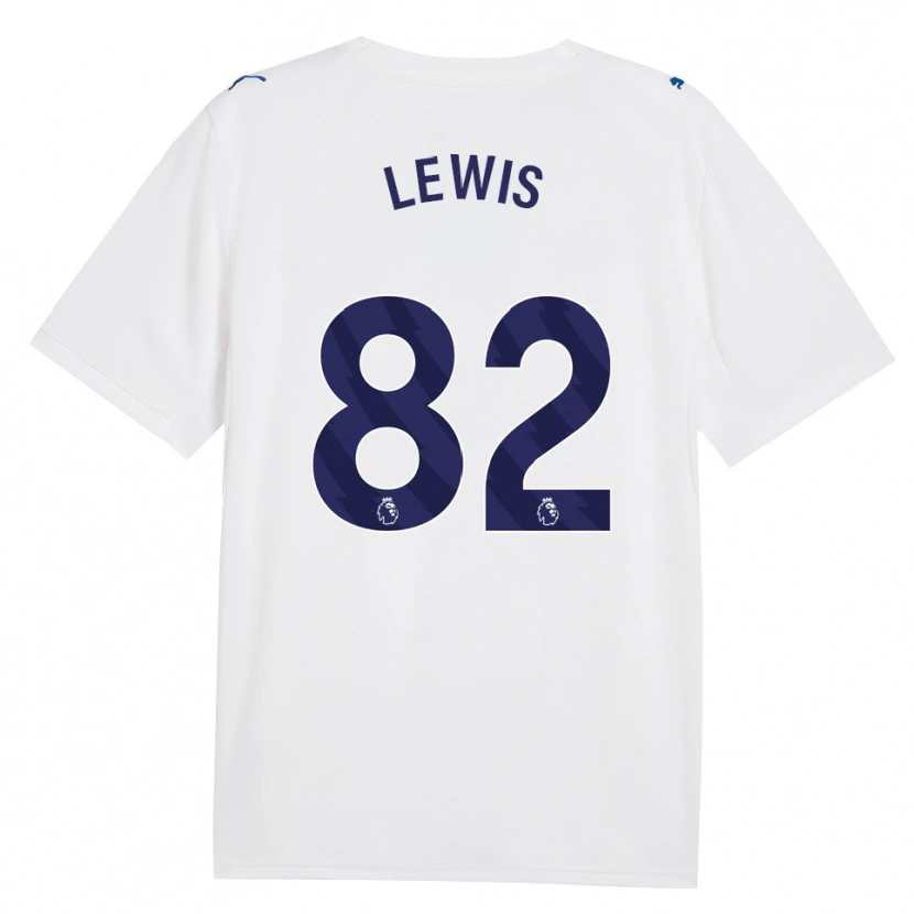 Danxen Kid Rico Lewis #82 Navy White Third Jersey 2026/27 T-Shirt