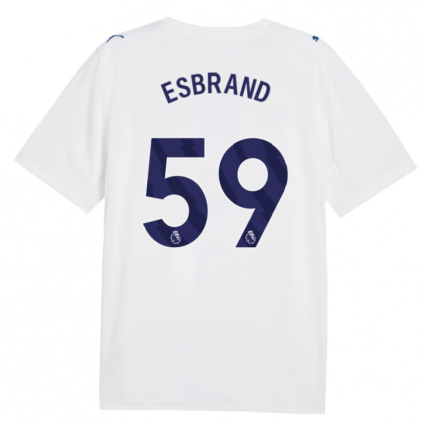 Danxen Kid Josh Wilson-Esbrand #59 Navy White Third Jersey 2026/27 T-Shirt