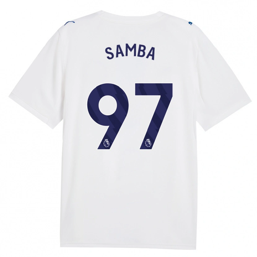 Danxen Kid Tyrone Samba #97 Navy White Third Jersey 2026/27 T-Shirt
