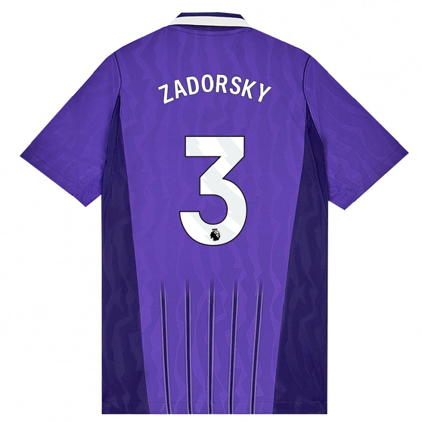 Danxen Kid Shelina Zadorsky #3 Purple White Third Jersey 2026/27 T-Shirt