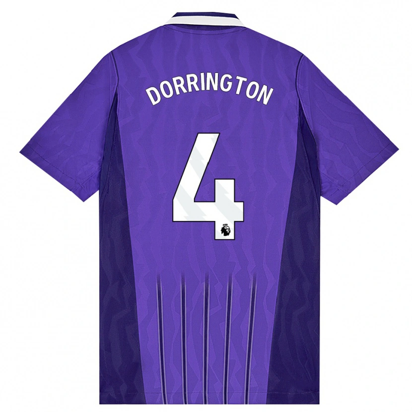 Danxen Kid Alfie Dorrington #4 Purple White Third Jersey 2026/27 T-Shirt