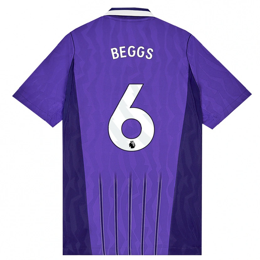 Danxen Kid Jamel Beggs #6 Purple White Third Jersey 2026/27 T-Shirt