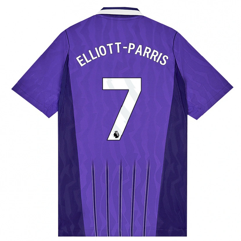 Danxen Kid Reiss Elliott-Parris #7 Purple White Third Jersey 2026/27 T-Shirt