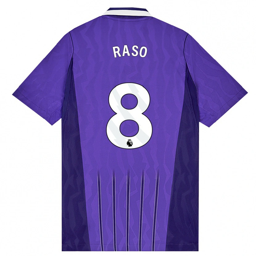 Danxen Kid Hayley Raso #8 Purple White Third Jersey 2026/27 T-Shirt