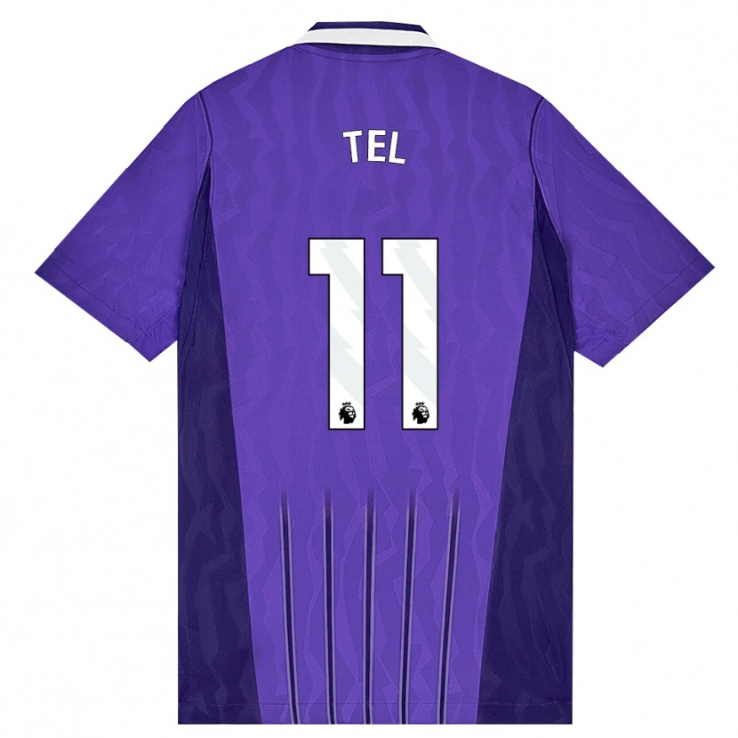 Danxen Kid Mathys Tel #11 Purple White Third Jersey 2026/27 T-Shirt