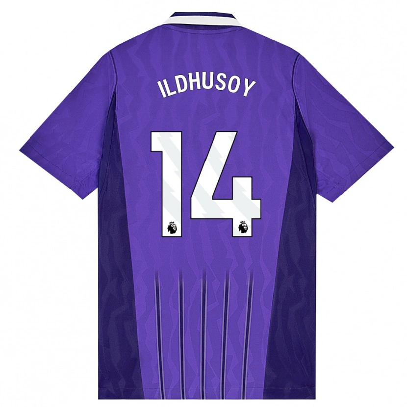Danxen Kid Celin Bizet Ildhusøy #14 Purple White Third Jersey 2026/27 T-Shirt