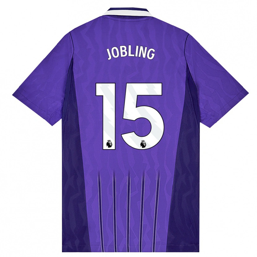 Danxen Kid George Jobling #15 Purple White Third Jersey 2026/27 T-Shirt