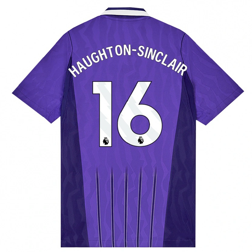 Danxen Kid Ashiah Haughton-Sinclair #16 Purple White Third Jersey 2026/27 T-Shirt