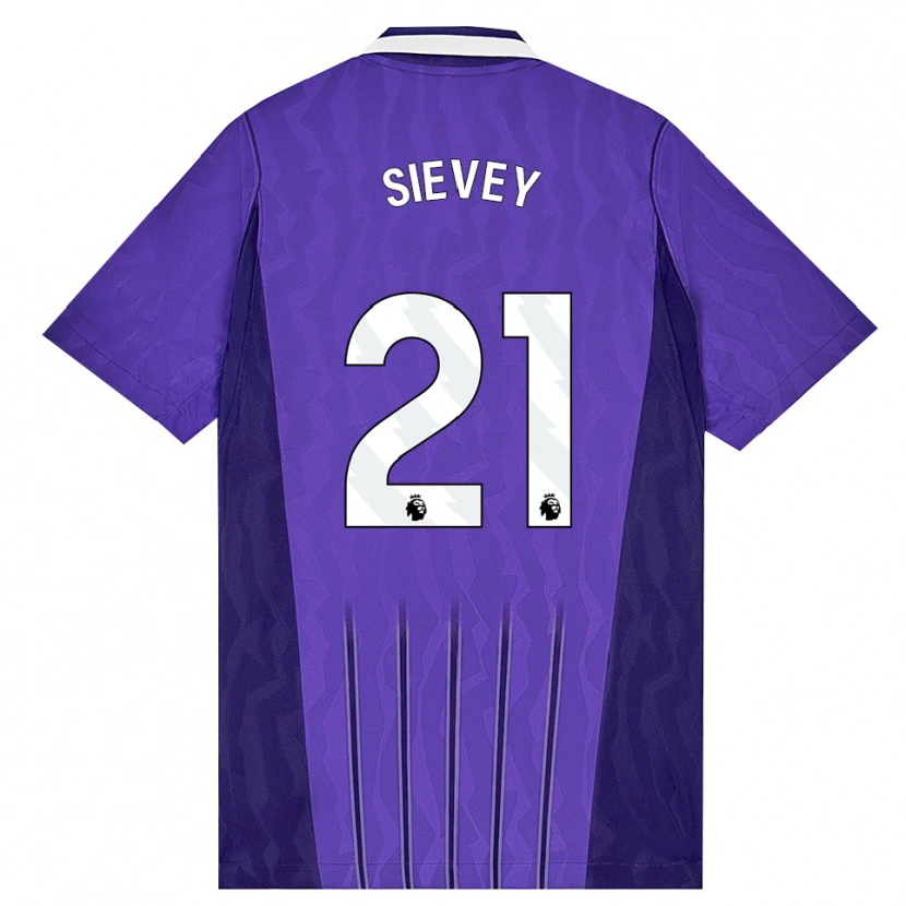 Danxen Kid Max Sievey #21 Purple White Third Jersey 2026/27 T-Shirt
