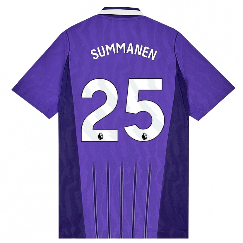 Danxen Kid Eveliina Summanen #25 Purple White Third Jersey 2026/27 T-Shirt