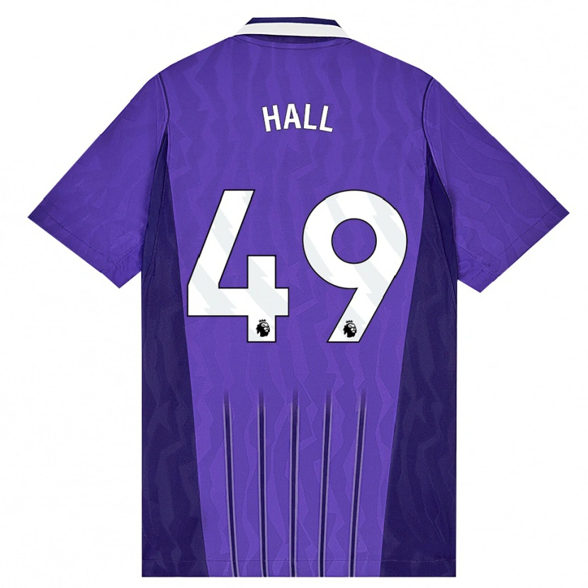 Danxen Kid Tyrese Hall #49 Purple White Third Jersey 2026/27 T-Shirt