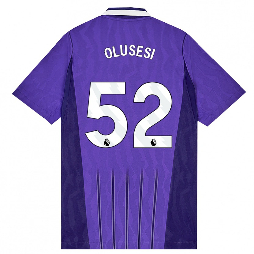 Danxen Kid Callum Olusesi #52 Purple White Third Jersey 2026/27 T-Shirt