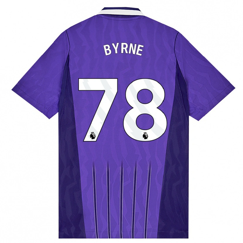Danxen Kid Harry Byrne #78 Purple White Third Jersey 2026/27 T-Shirt
