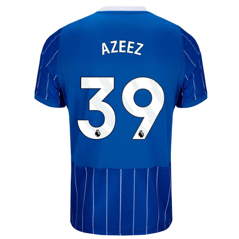 Danxen Kid Femi Azeez #39 Medium Blue White Home Jersey 2026/27 T-Shirt
