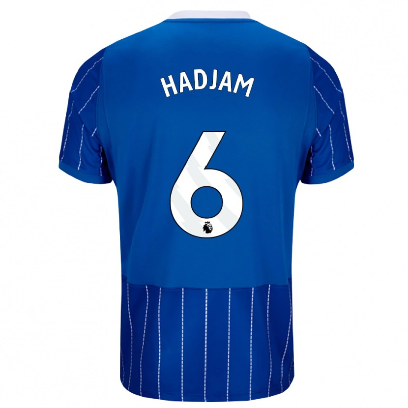 Danxen Kid Jaouen Hadjam #6 Medium Blue White Home Jersey 2026/27 T-Shirt