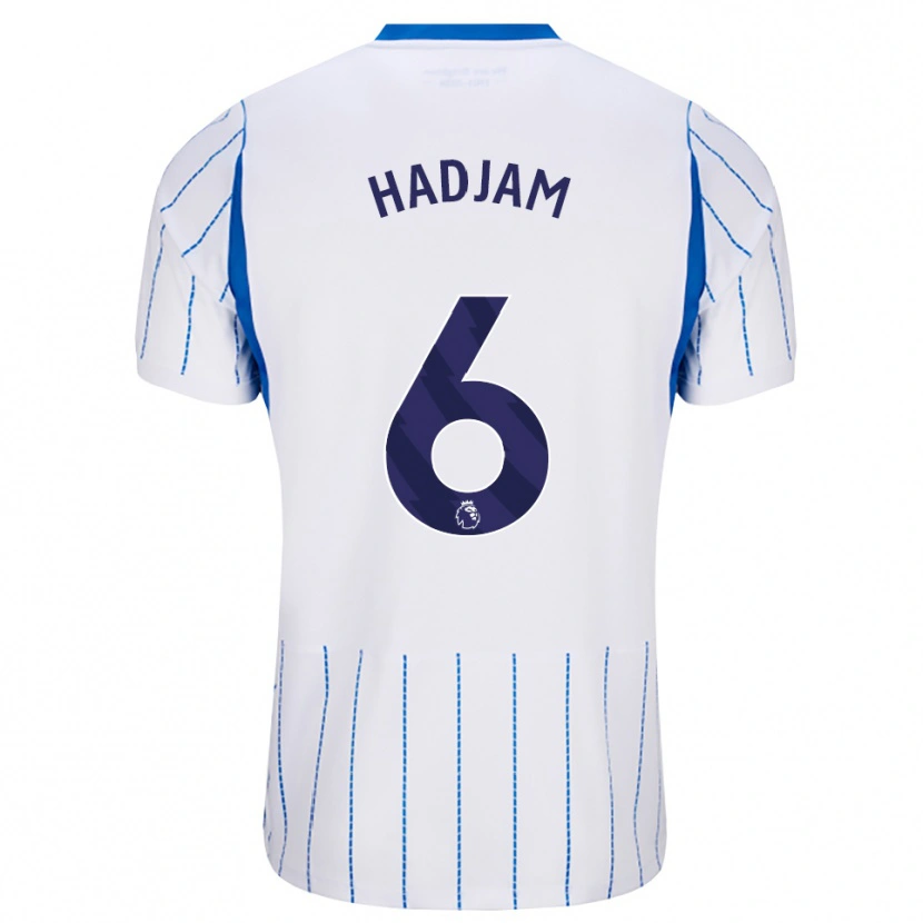 Danxen Kid Jaouen Hadjam #6 Dodger Blue White Away Jersey 2026/27 T-Shirt