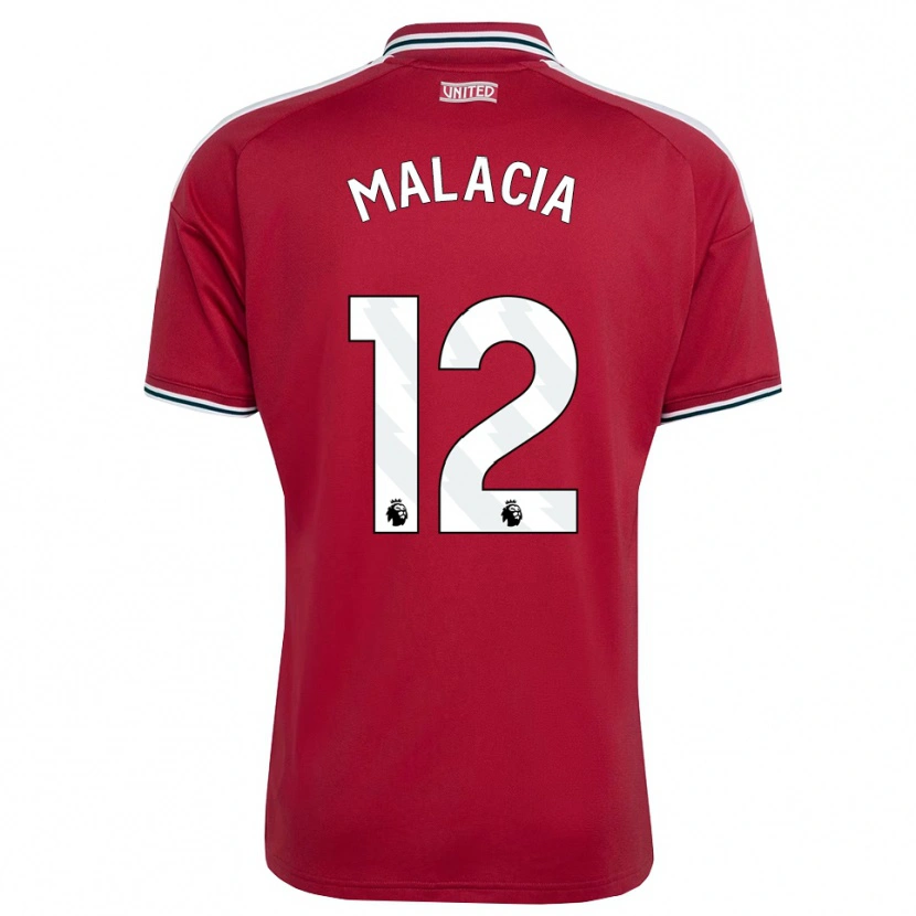 Danxen Men Tyrell Malacia #12 Red Yellow White Home Jersey 2026/27 T-Shirt