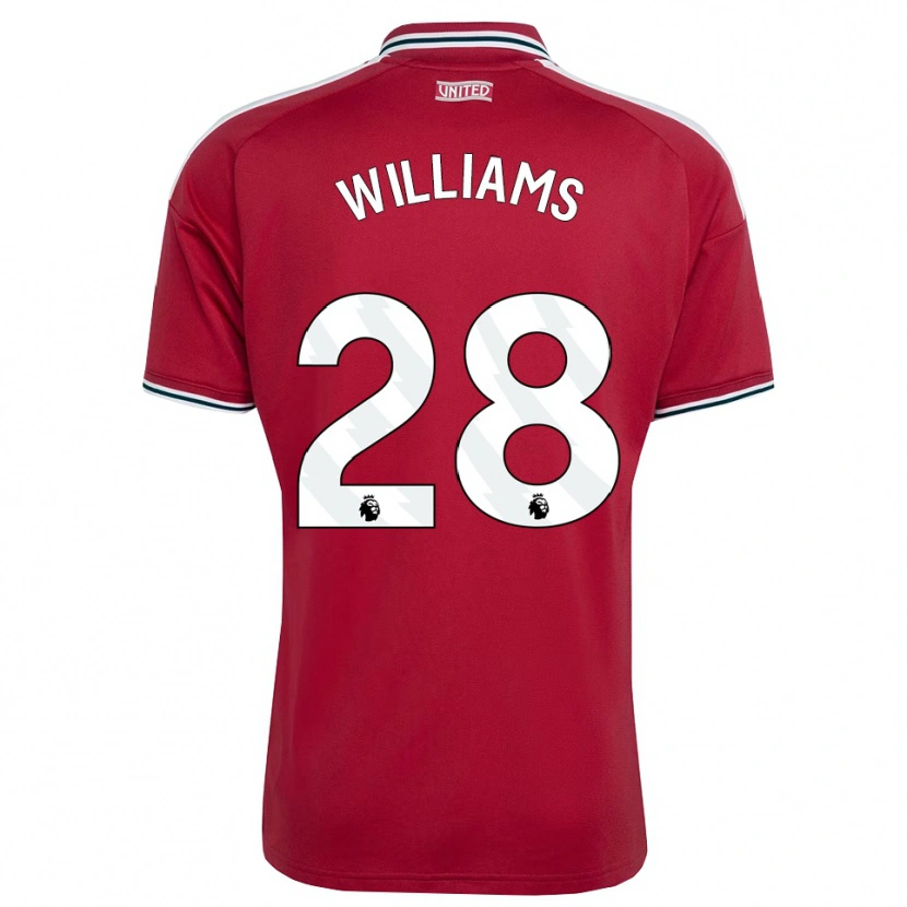 Danxen Men Rachel Williams #28 Red Yellow White Home Jersey 2026/27 T-Shirt