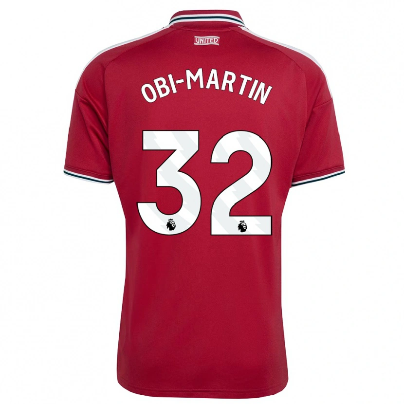 Danxen Men Chido Obi #32 Red Yellow White Home Jersey 2026/27 T-Shirt