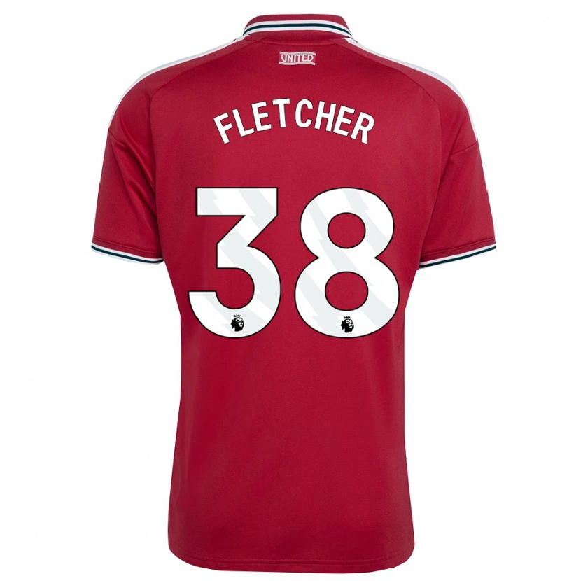 Danxen Men Jack Fletcher #38 Red Yellow White Home Jersey 2026/27 T-Shirt