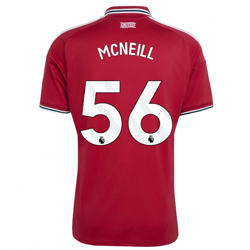 Danxen Men Charlie Mcneill #56 Red Yellow White Home Jersey 2026/27 T-Shirt