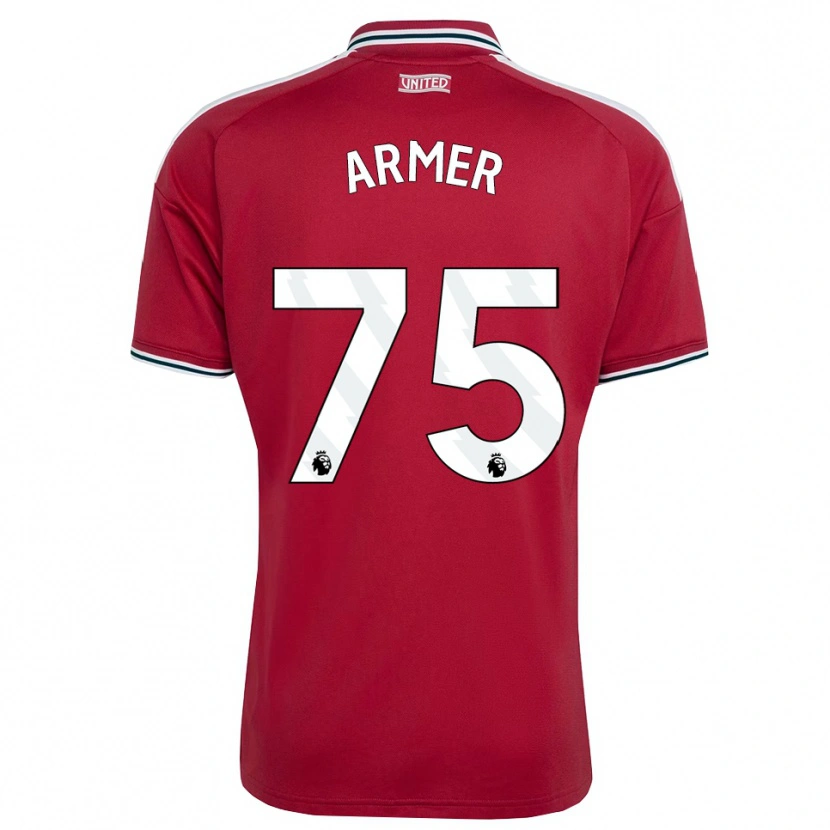 Danxen Men Daniel Armer #75 Red Yellow White Home Jersey 2026/27 T-Shirt