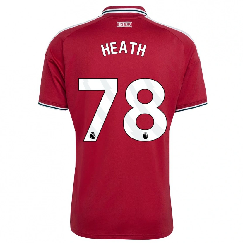 Danxen Men Fred Heath #78 Red Yellow White Home Jersey 2026/27 T-Shirt