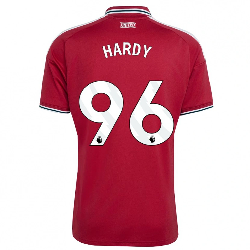 Danxen Men Charlie Hardy #96 Red Yellow White Home Jersey 2026/27 T-Shirt