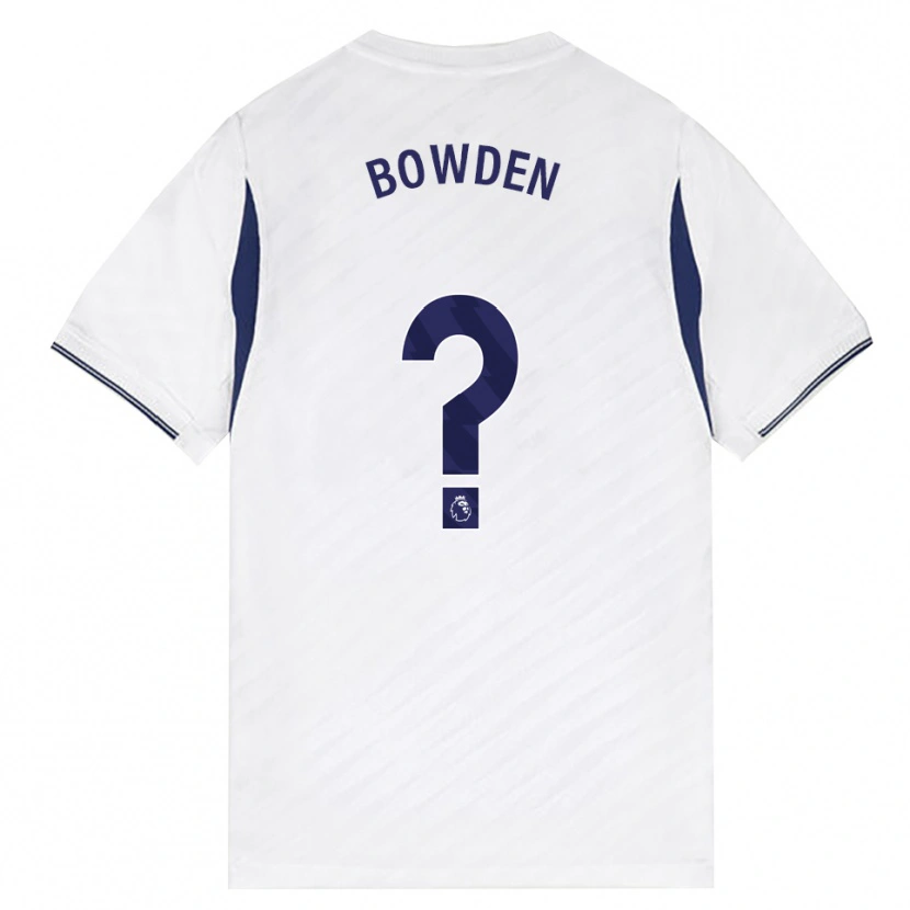 Danxen Men Jamie Bowden #0 White Red Purple Home Jersey 2026/27 T-Shirt
