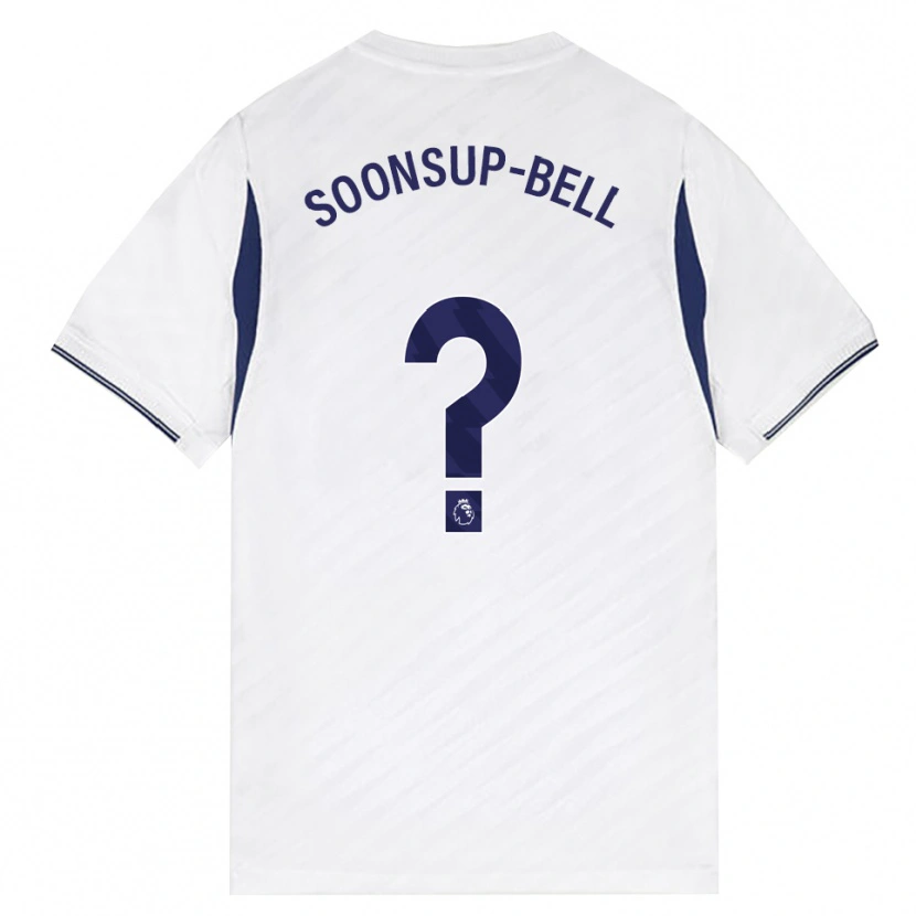 Danxen Men Jude Soonsup-Bell #0 White Red Purple Home Jersey 2026/27 T-Shirt