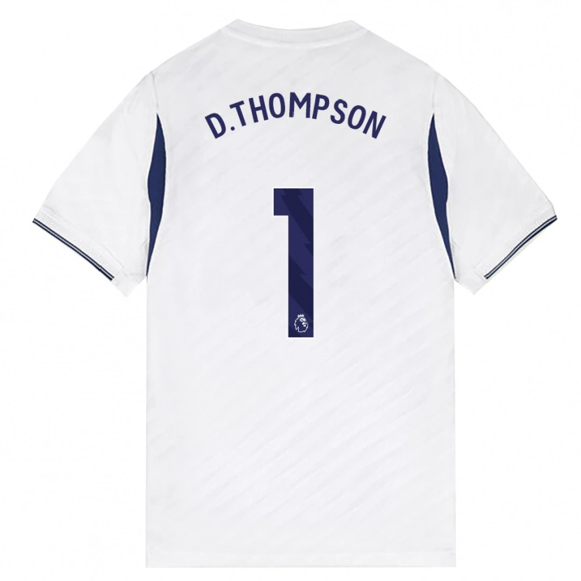 Danxen Men Dylan Thompson #1 White Red Purple Home Jersey 2026/27 T-Shirt