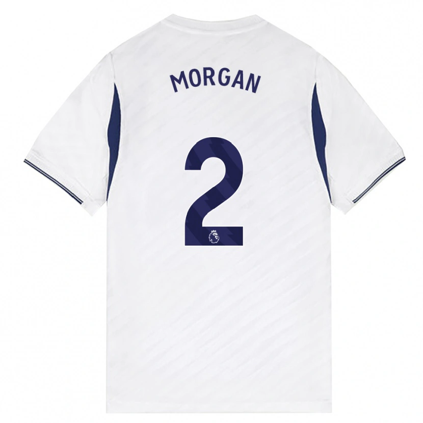 Danxen Men Esther Morgan #2 White Red Purple Home Jersey 2026/27 T-Shirt