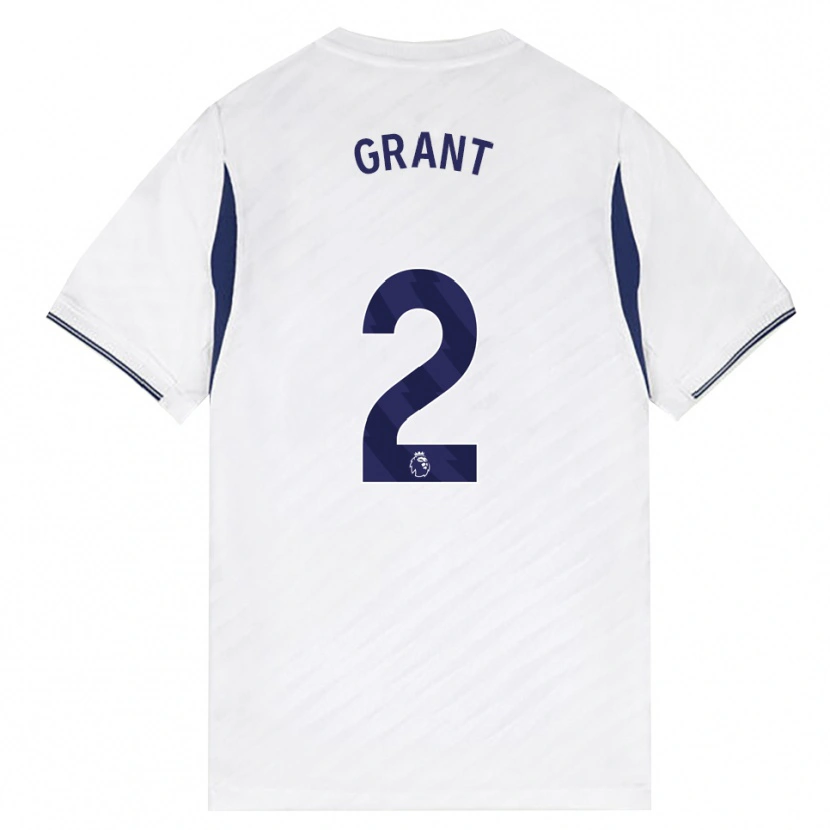 Danxen Men Charlotte Grant #2 White Red Purple Home Jersey 2026/27 T-Shirt