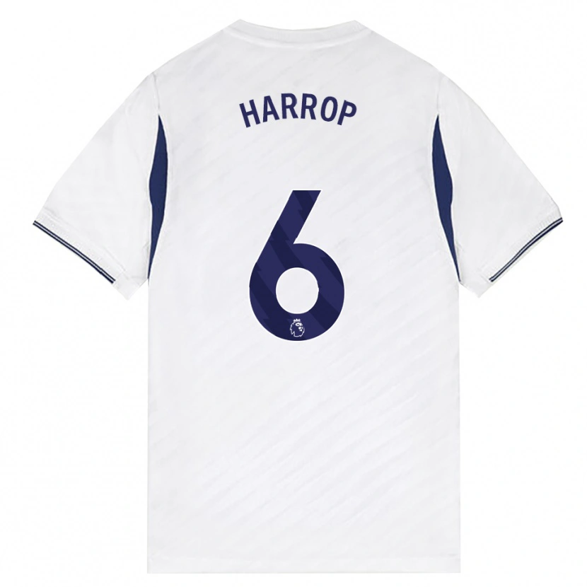 Danxen Men Kerys Harrop #6 White Red Purple Home Jersey 2026/27 T-Shirt