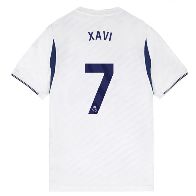 Danxen Men Xavi Simons #7 White Red Purple Home Jersey 2026/27 T-Shirt