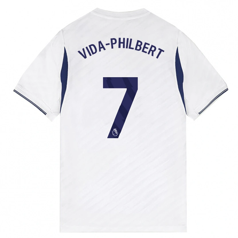 Danxen Men Joel Philbert #7 White Red Purple Home Jersey 2026/27 T-Shirt