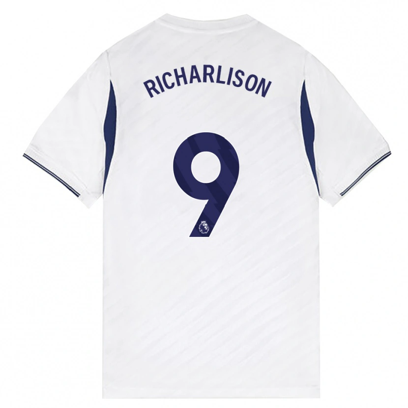 Danxen Men Richarlison De Andrade #9 White Red Purple Home Jersey 2026/27 T-Shirt