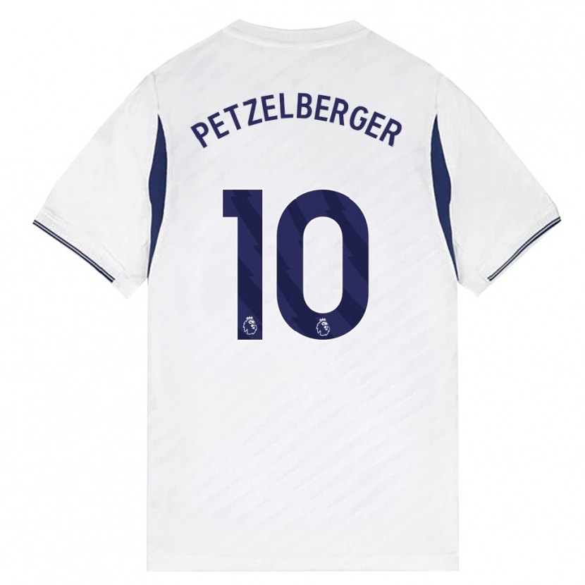 Danxen Men Ramona Petzelberger #10 White Red Purple Home Jersey 2026/27 T-Shirt