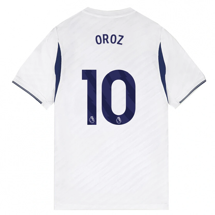 Danxen Men Maite Oroz #10 White Red Purple Home Jersey 2026/27 T-Shirt