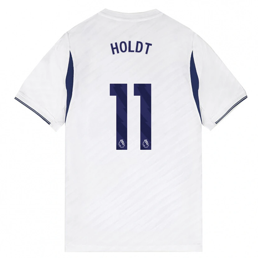 Danxen Men Olivia Holdt #11 White Red Purple Home Jersey 2026/27 T-Shirt