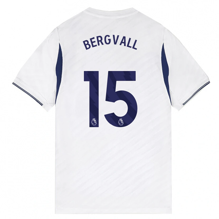 Danxen Men Lucas Bergvall #15 White Red Purple Home Jersey 2026/27 T-Shirt